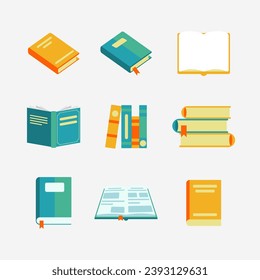 Book education cartoon icon vector illustration