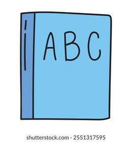 book education doodle icon isolated
