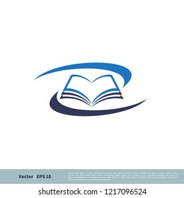 book education element logo template