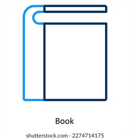 Buch- und Bildungs-Icon-Konzept