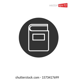 Book Education Icon Design Vector