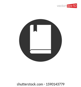 Book Education Icon Design Vector