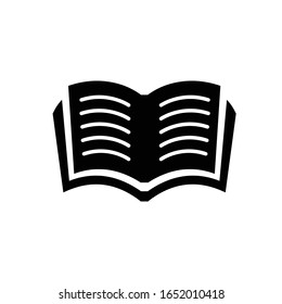 Design-Vektorillustration des Buchbildungssymbols