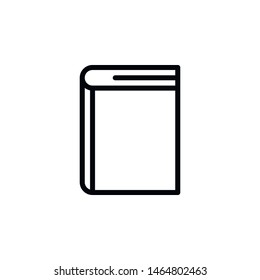 Book, education icon. Element of Education icon. Thin line icon