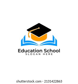 Book Education Icon Logo Design Element