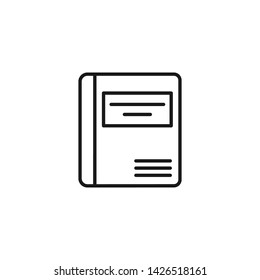 Book Education Icon Logo Vector