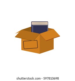 Book and education icon vector illustration graphic design