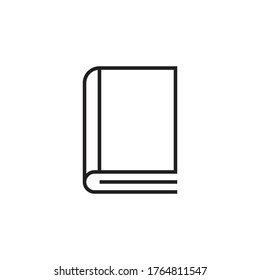 book, education icon vector sign symbol isolated