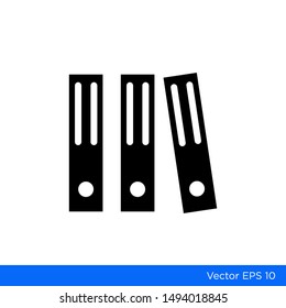 Book Education Icon Vector Simple Reading Open Book