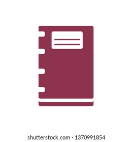 book education icon vector template