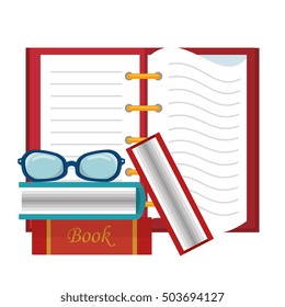 book education isolated icon