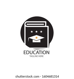 Book Education Logo Template vector illustration design
