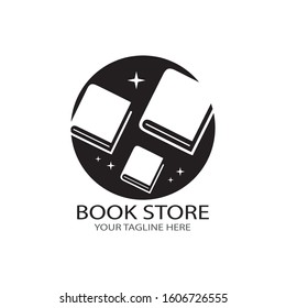 Book Education Logo Template vector illustration design