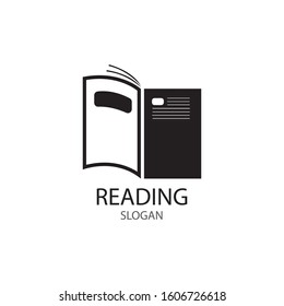 Book Education Logo Template vector illustration design