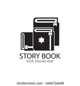 Book Education Logo Template vector illustration design