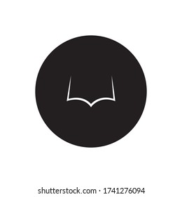 Diseño de la plantilla del logotipo educativo del libro Vector de la plantilla Ilustración