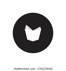 Book education Logo Template vector Illustration design