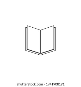 Book education Logo Template vector Illustration design