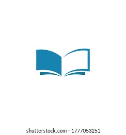 Book education Logo Template vector Illustration design