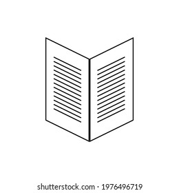Book education Logo Template vector Illustration design