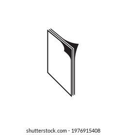 Book education Logo Template vector Illustration design