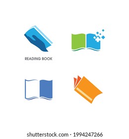 Book education Logo Template vector design
