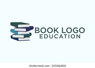 Book education Logo Template vector Illustration design