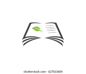 Book Education Logo Template vector illustration design