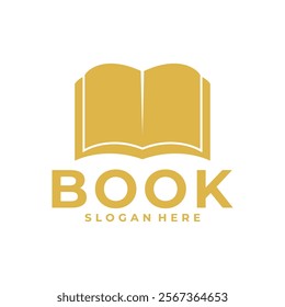 Book Education logo vector icon. education logo vector template