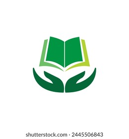 Book education logo vector template