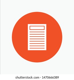 Book, Education, Red. Vector Icon Template background