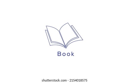 Vektorlogo für Bücherbildung