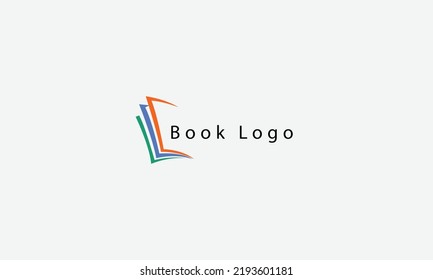 Book Education vector logo design