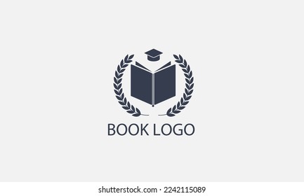 Vektorlogo für Bücherbildung