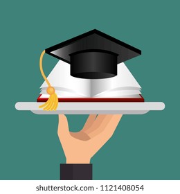 book electronic with elearning concept