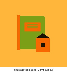 Book and envelope
