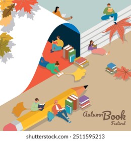 Book festival with books this fall