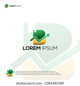 Book Finance Luxury Logo Design Vector