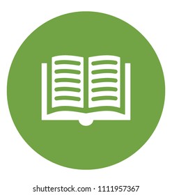 Book Flat Colored Icon