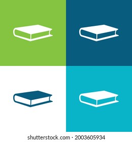 Vierfarbiges Minimalsymbol-Set buchen