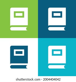 Vierfarbiges Minimalsymbol-Set buchen