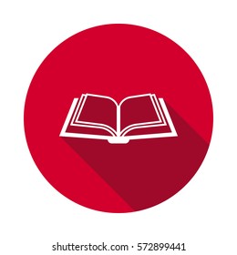 Book flat icon.