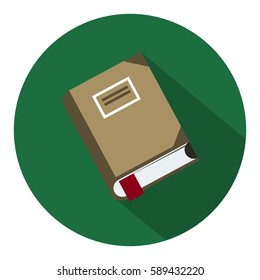 Book flat icon