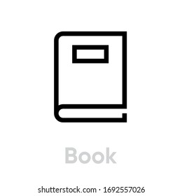 Closed Book Vector Art Graphics freevector