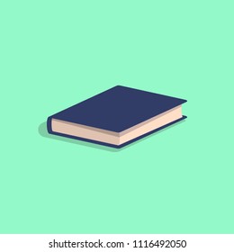 book flat icon. Element of star icon for mobile concept and web apps. Illustration book flat icon can be used for web and mobile. Premium icon on colored background