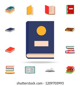 book flat icon. Book icons universal set for web and mobile