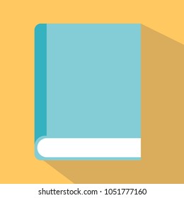 Book Flat Icon Isolated