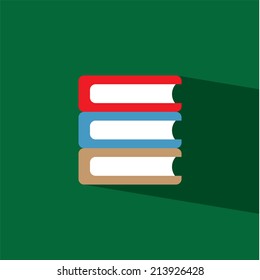 book flat icon  vector illustration eps10  