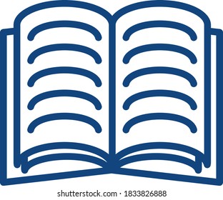 Book. Flat infographics. Vector illustration.