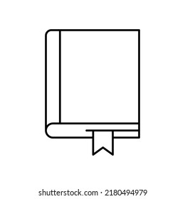 Logo-Illustration mit flacher Umrisslinie. Bildungs-, Schule- und Universitätssymbol festgelegt. geeignet für Web, Design, Logo, App